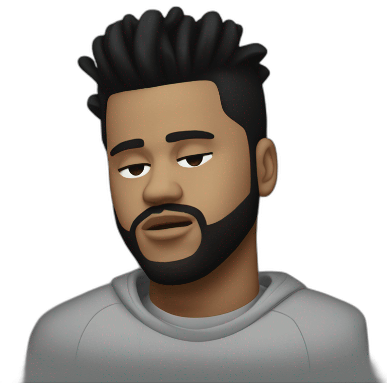 The weeknd qui dort emoji