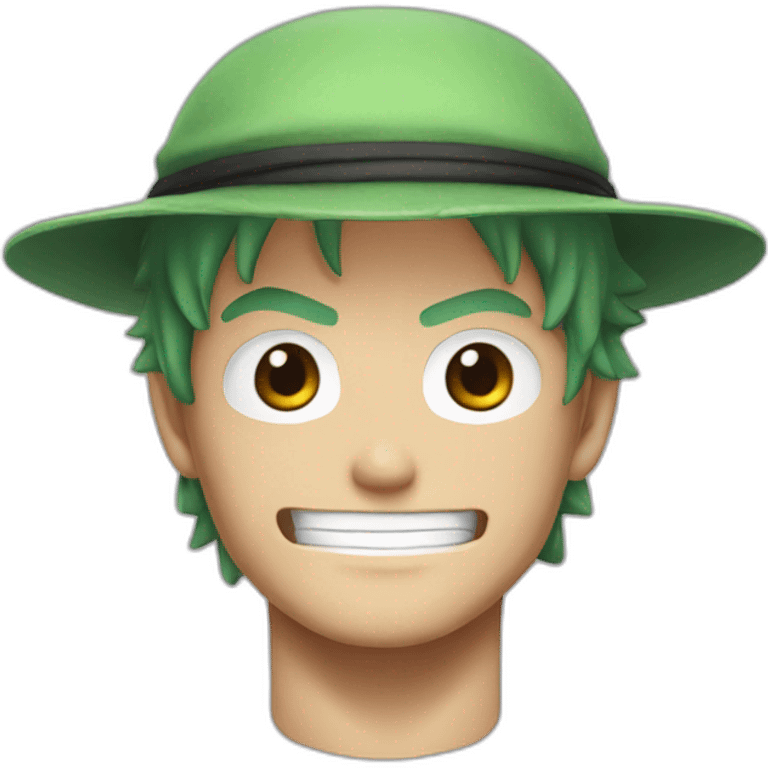 One piece character zoro emoji