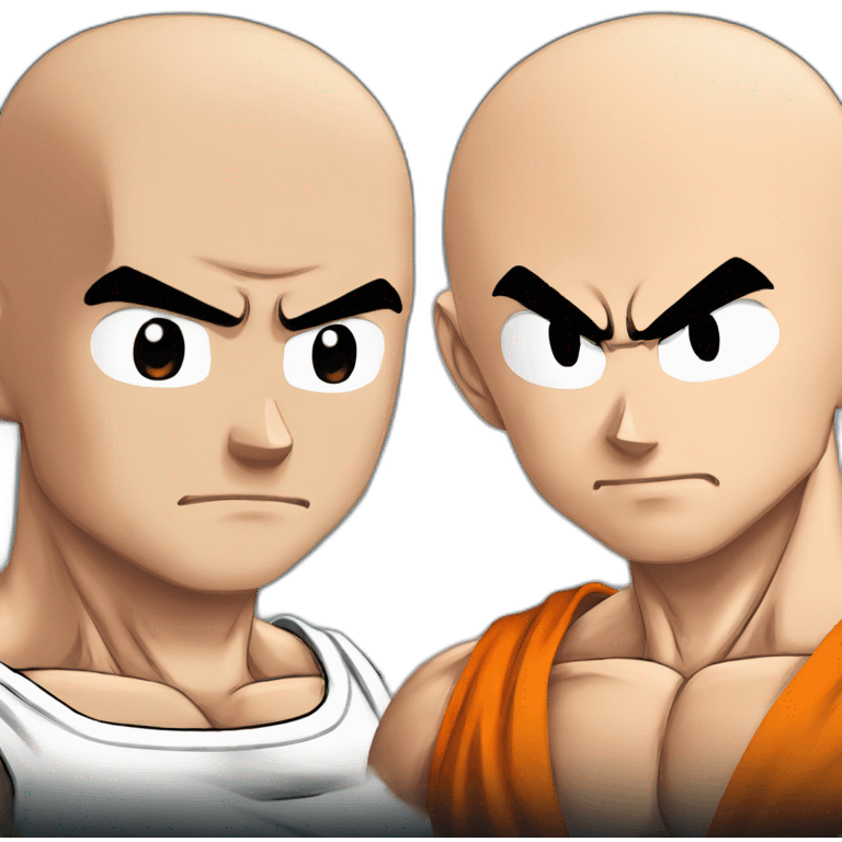 Goku vs saitama emoji