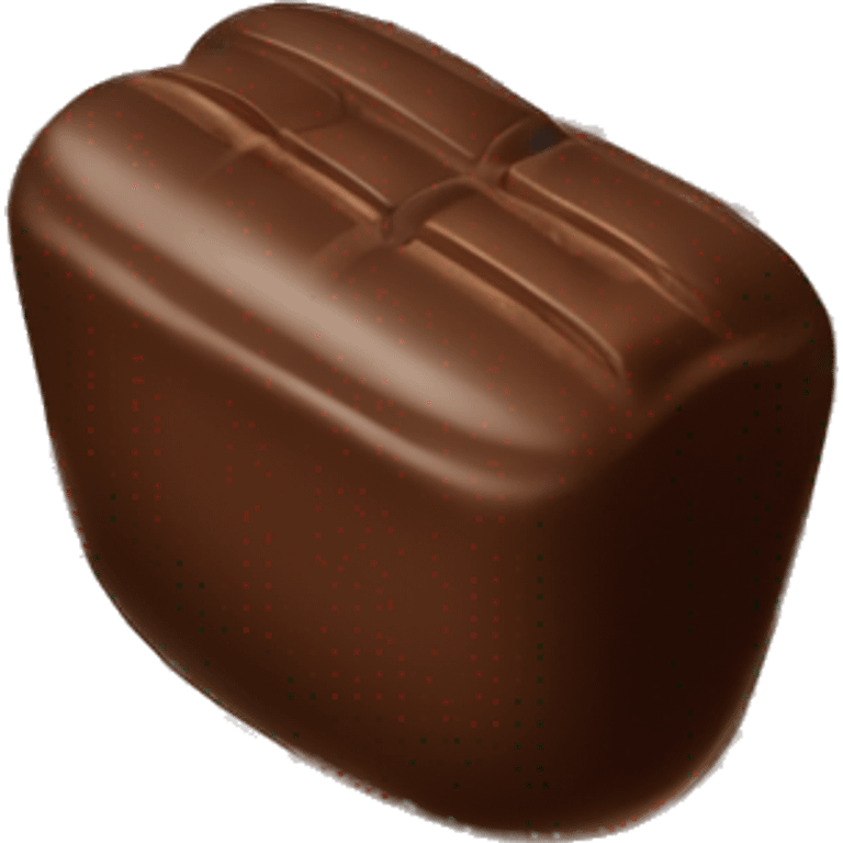 pouce en l'air avec du chocolat dessus emoji