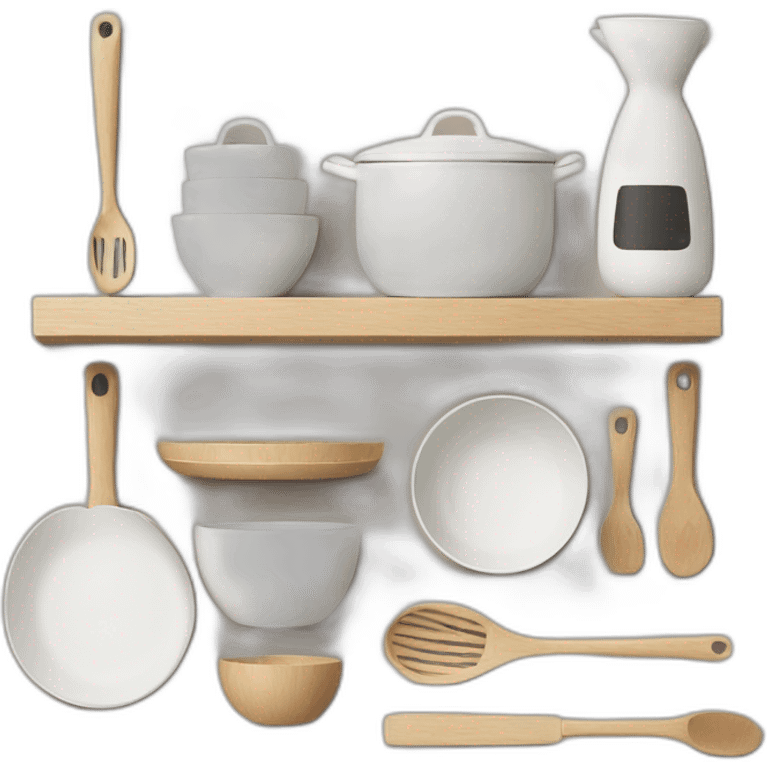 japandi-kitchen-set emoji