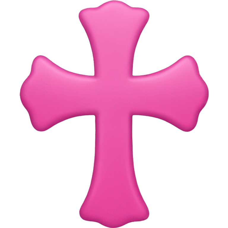 pink cross  emoji