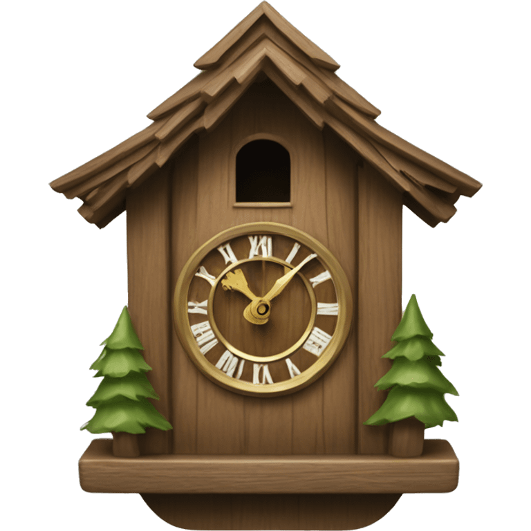 Cuckoo clock emoji