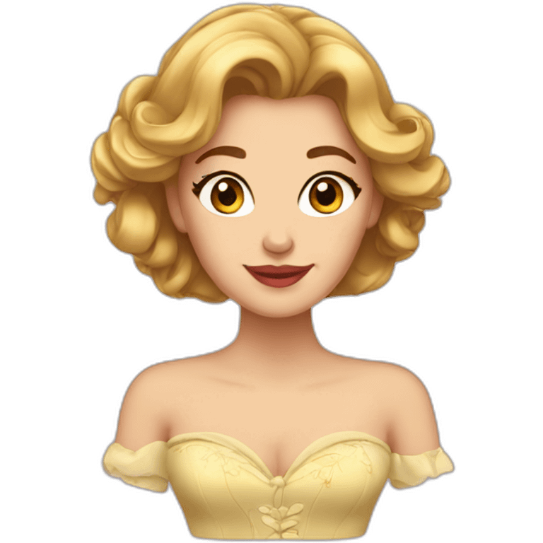 Belle femme emoji