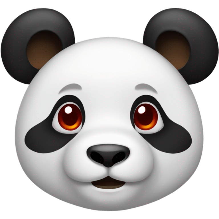 panda rojo emoji