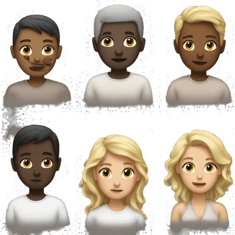 Ending racism emoji