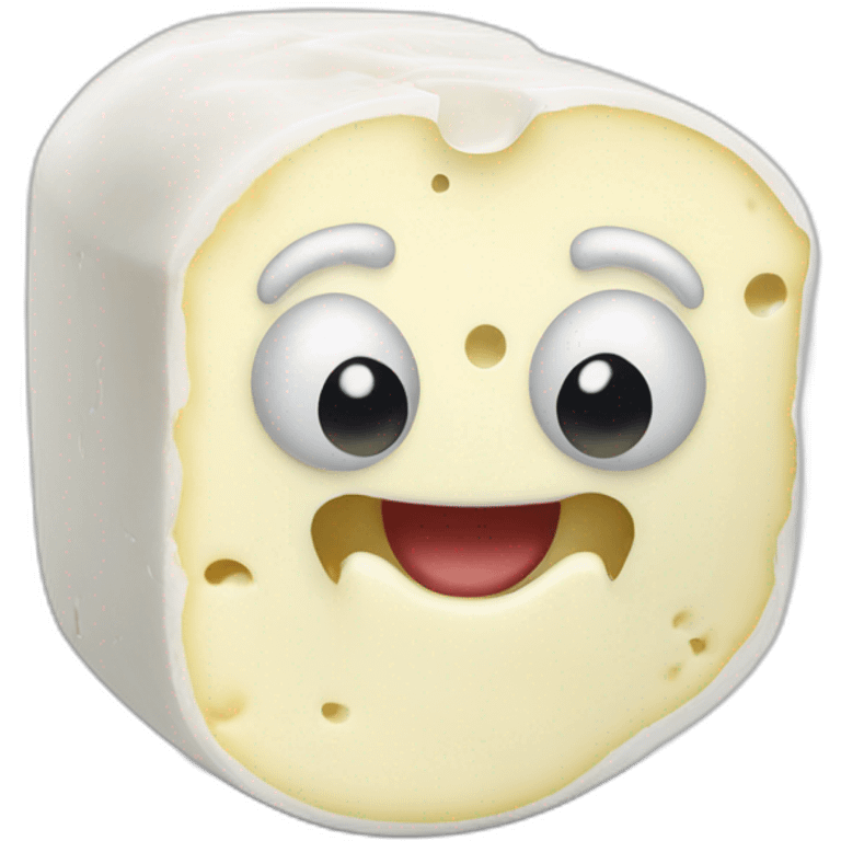 mozzarella cheese emoji