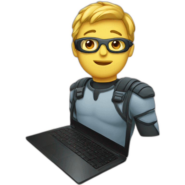 hero laptop emoji