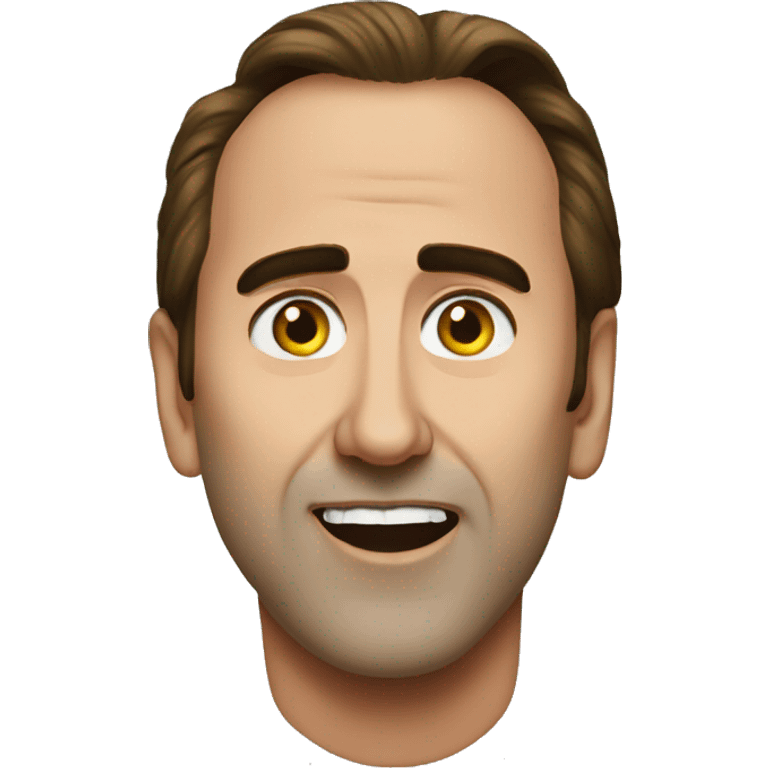 Nicolas cage emoji