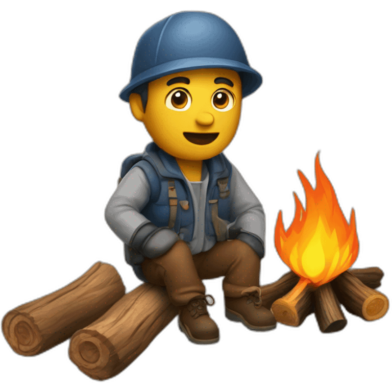 campfire man emoji