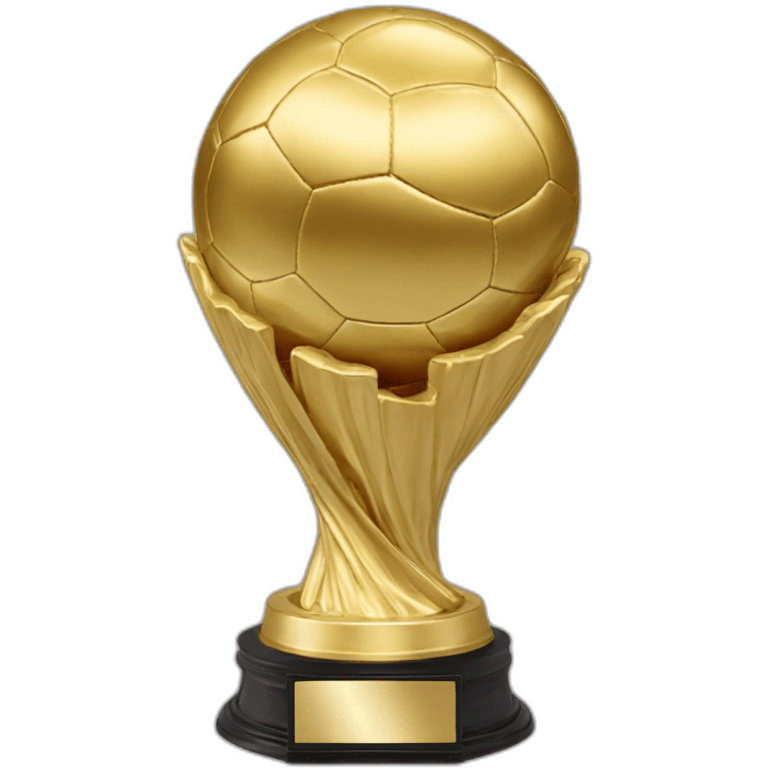 Trophée ballon d'or emoji