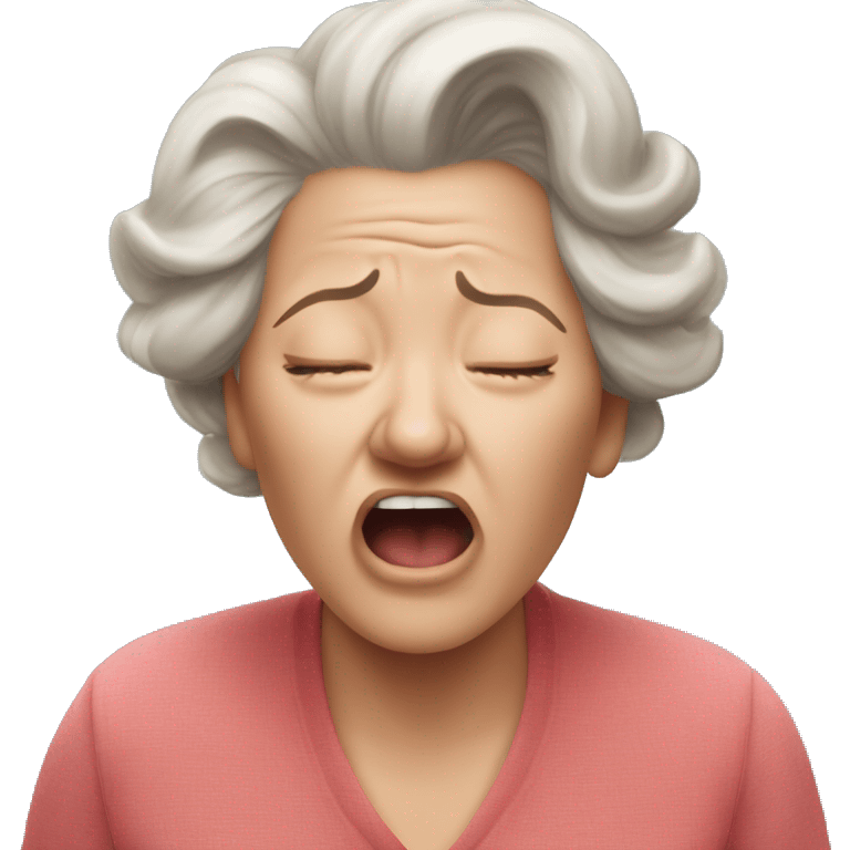 Doris sneezing ￼ emoji