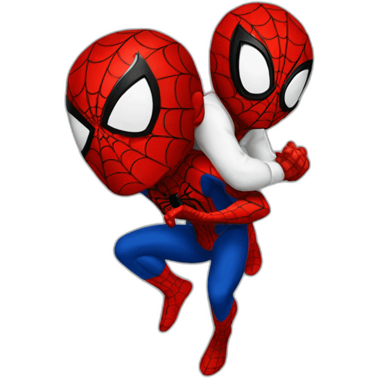 Spiderman with mj emoji