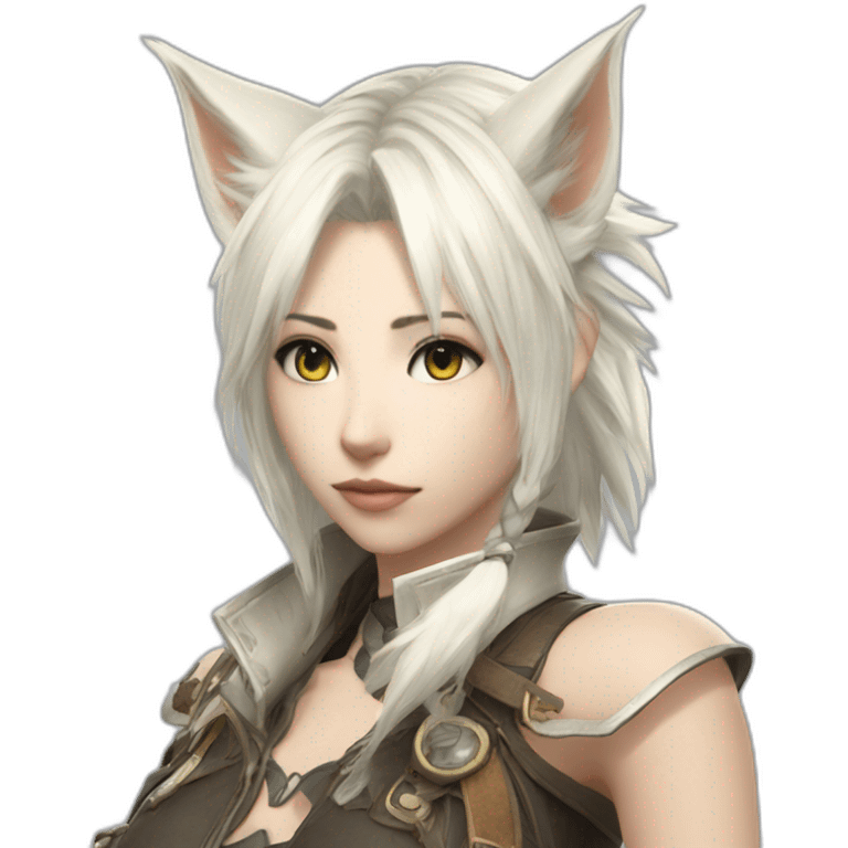 Y'shtola thinking final fantasy xiv emoji