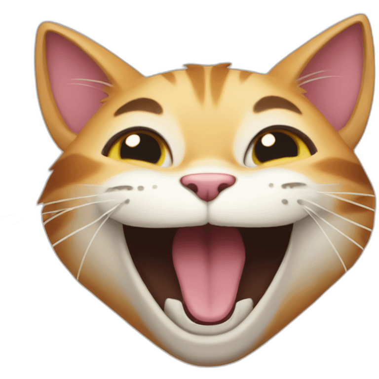 cat laugh emoji