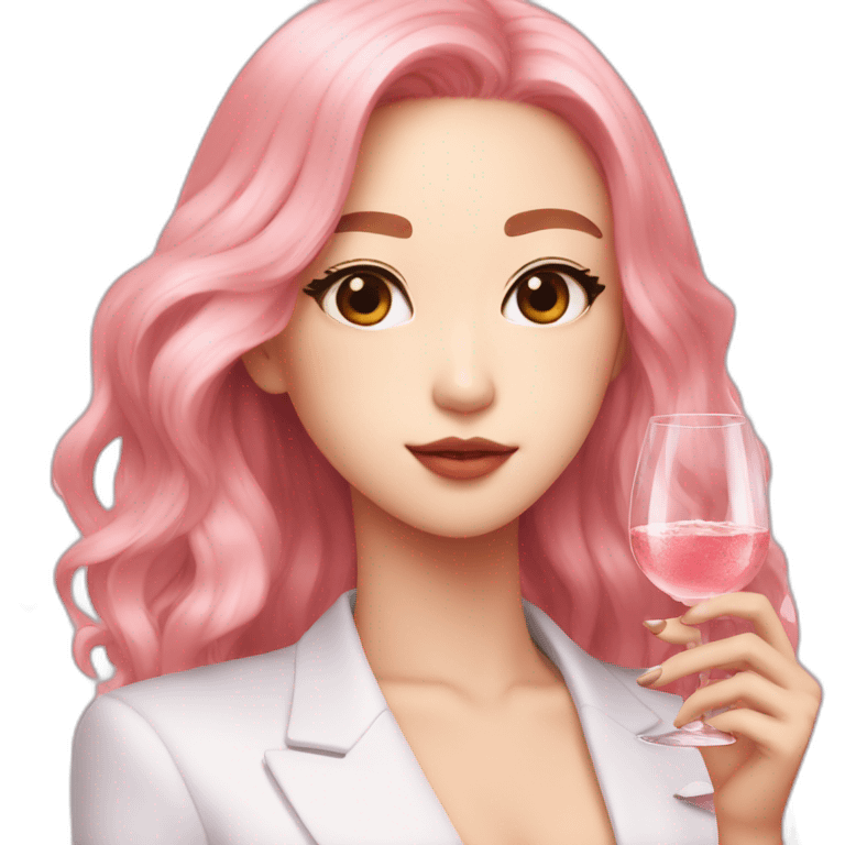 rosé from blackpink emoji