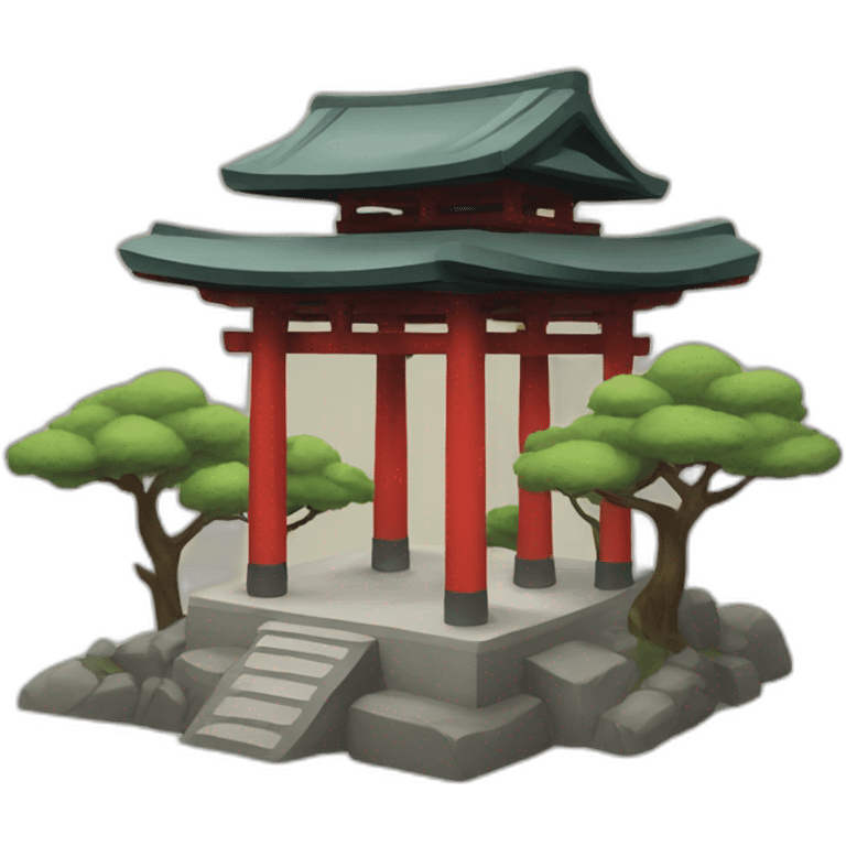 Shinto shrine emoji