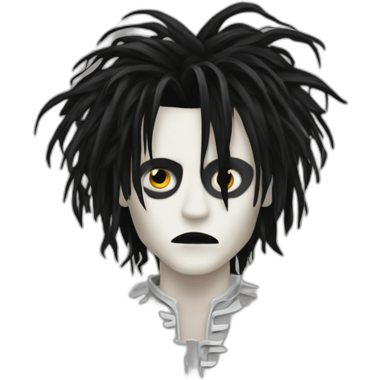 Edward scissorhands Johnny depp emoji