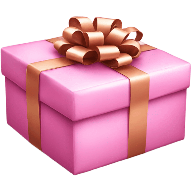 Gift pink emoji