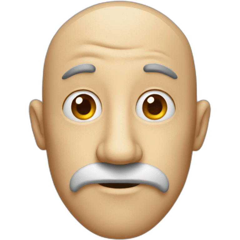 Man with a really Big nose emoji