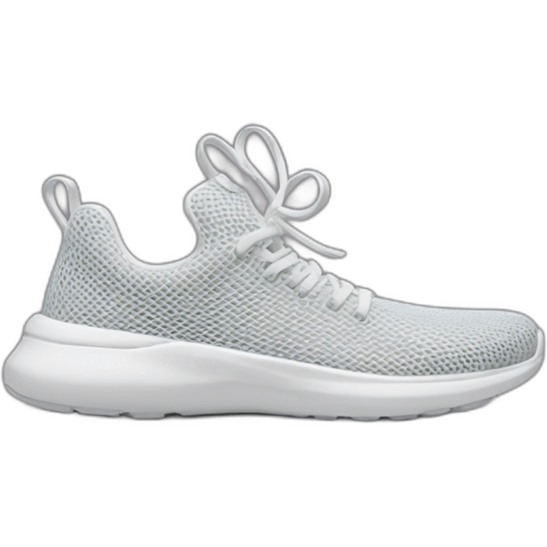 tech-loom bliss mesh pvc sneakers emoji