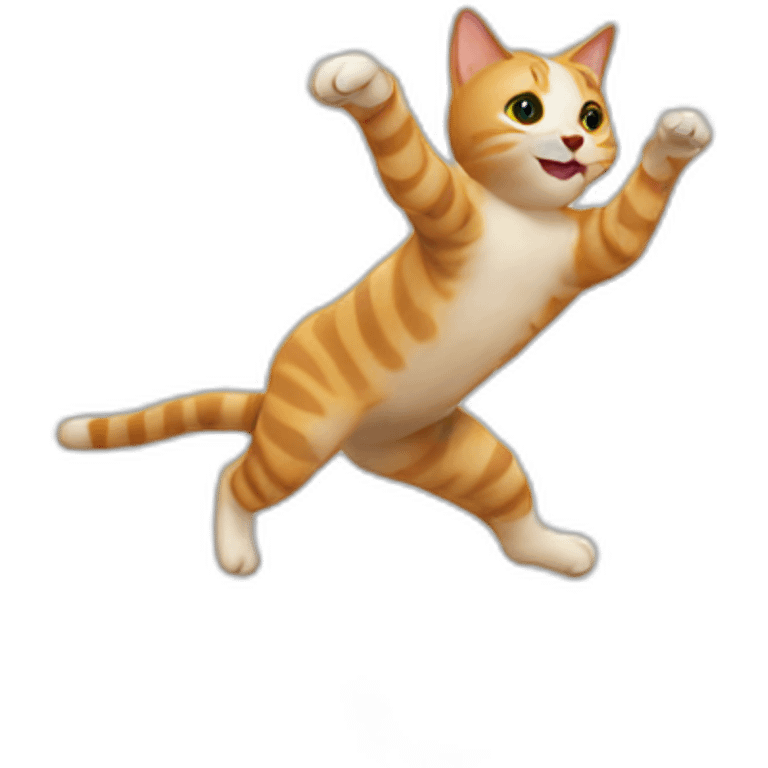 cat rope jump emoji