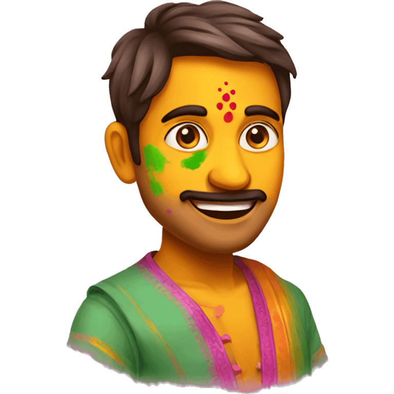 holi gulaal emoji