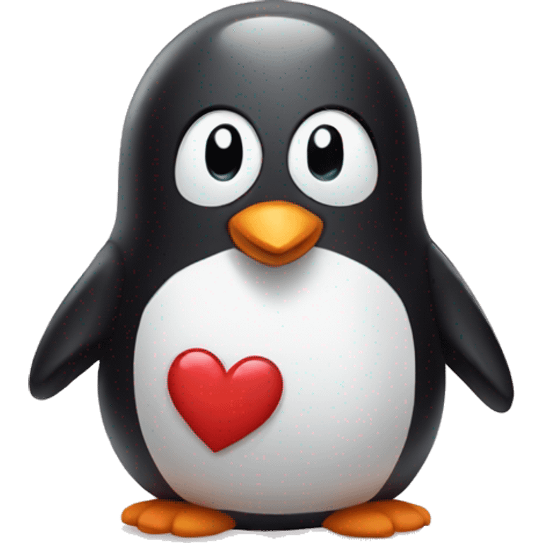 Love penguin  emoji