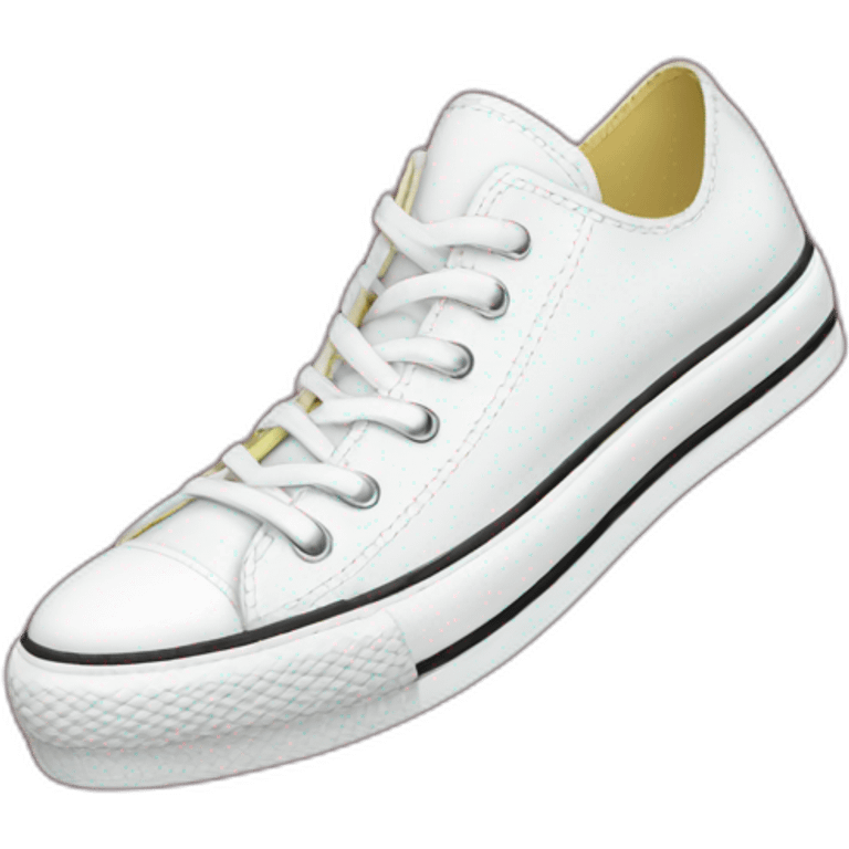 Converse shoes flatform emoji