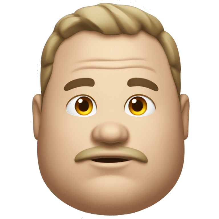 Fat Man living in shed emoji