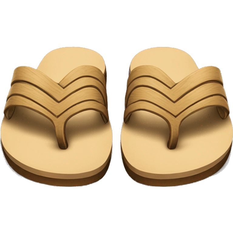 japanese wooden sandals emoji