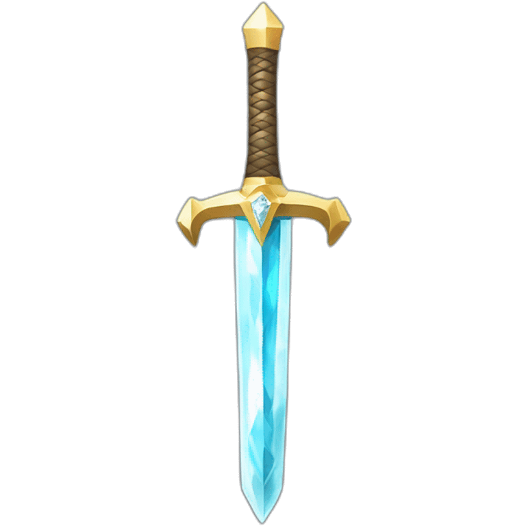 Diamond sword emoji