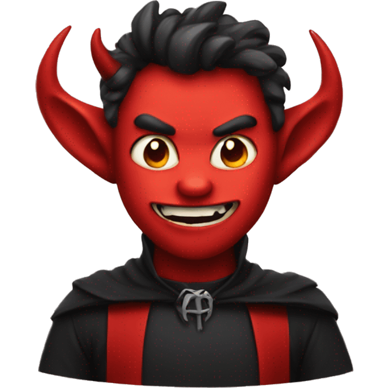 Cute devil emoji