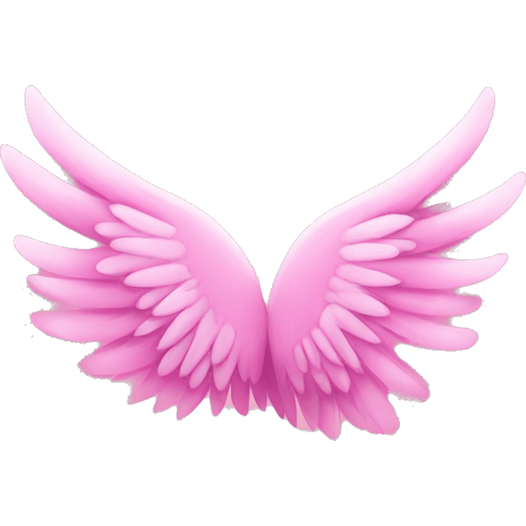 pink wing left emoji