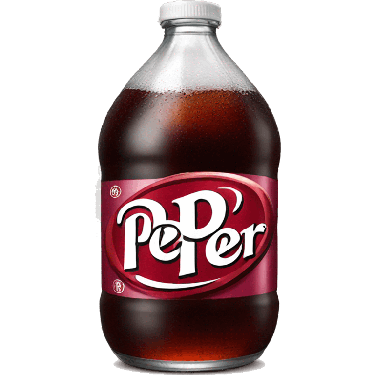 Dr Pepper soda emoji