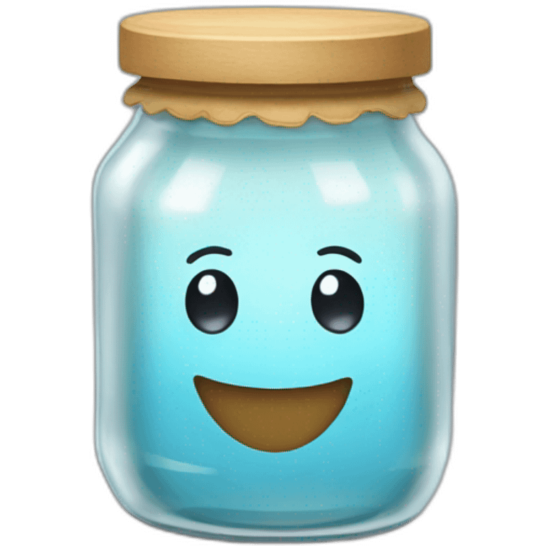 happy jam jar emoji