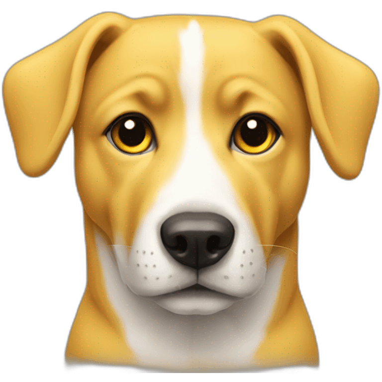 dog-yellow emoji