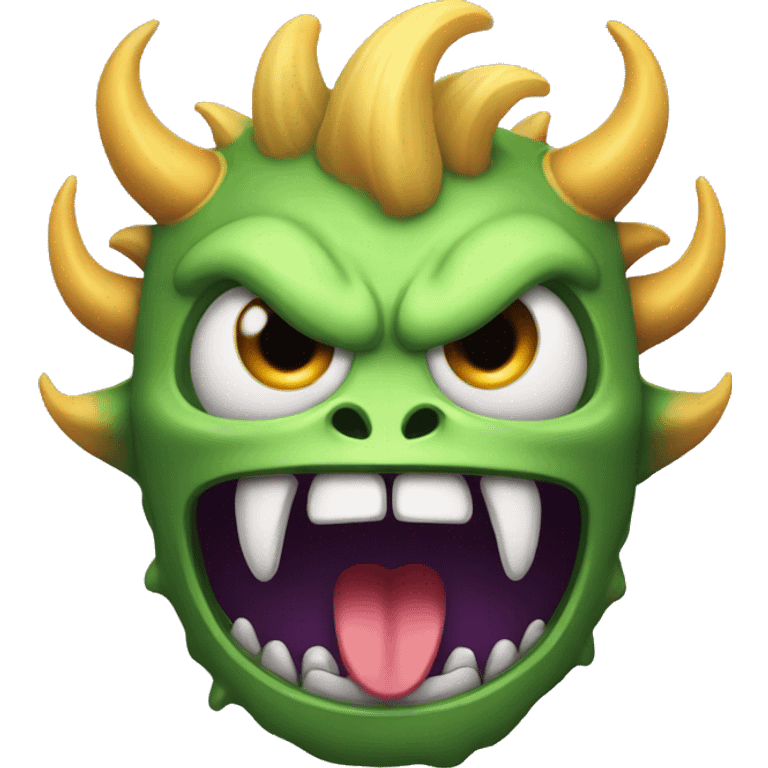 sinister solo horned grin monster emoji