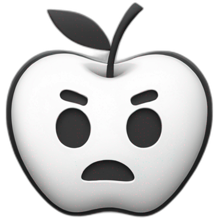 Apple logo for free fire emoji