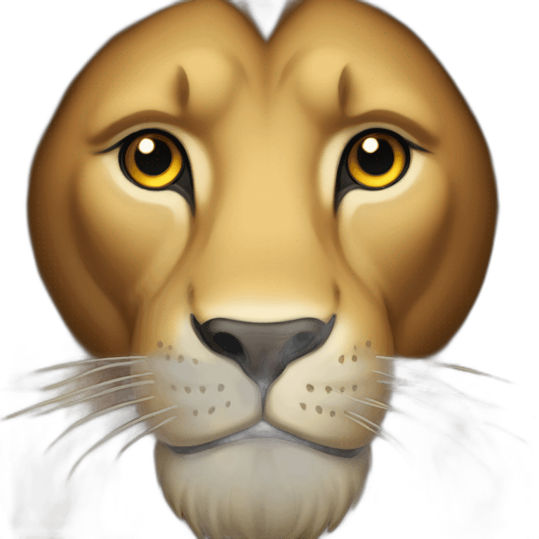 Lion emoji