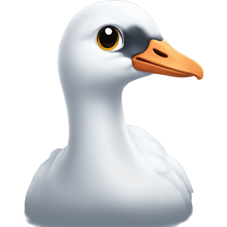 a ghost goose emoji