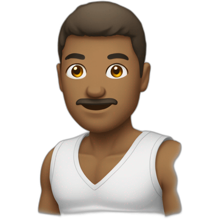 Bola na cabeça emoji