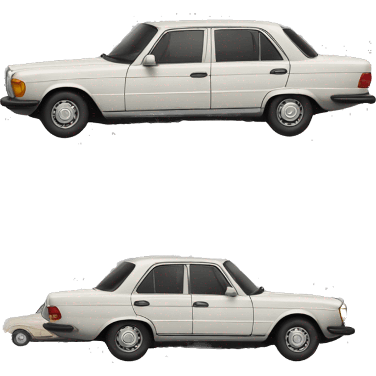 old car mercedes emoji