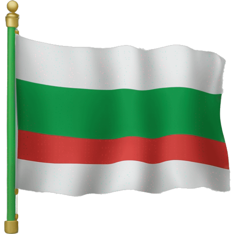 The flag of Tatarstan emoji