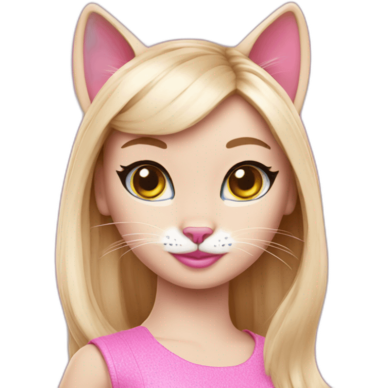 barbie cat emoji