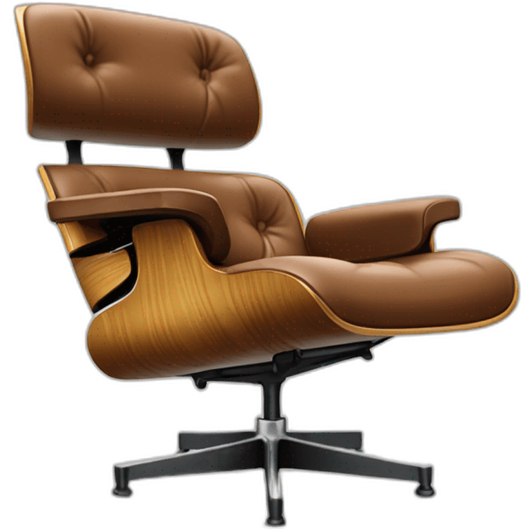 eames chair seating Chirac emoji