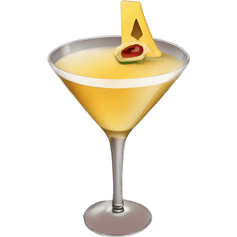 Pornstar Martini emoji