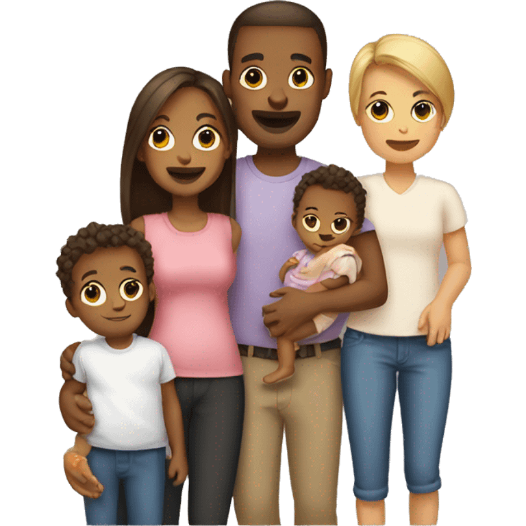 family with baby emoji