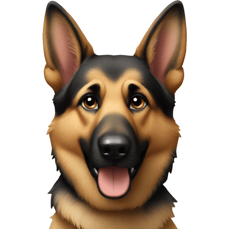 german shepherd dog emoji