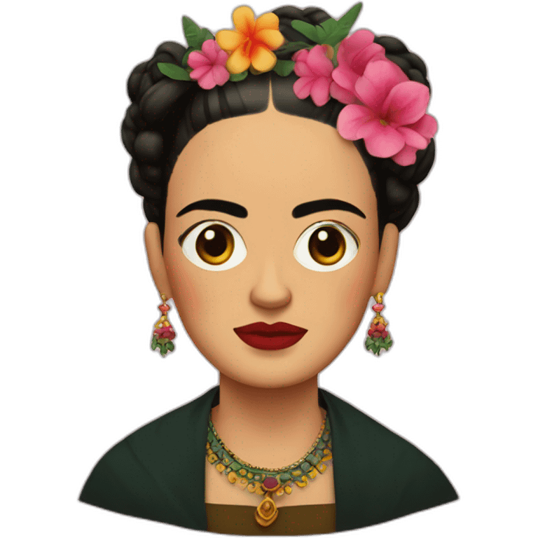 Frida Kahlo emoji